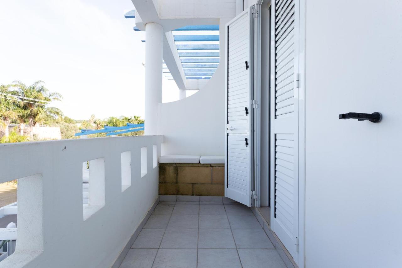 Bilocale Climatizzato Con Vista Panoramica Apartman Ugento Kültér fotó
